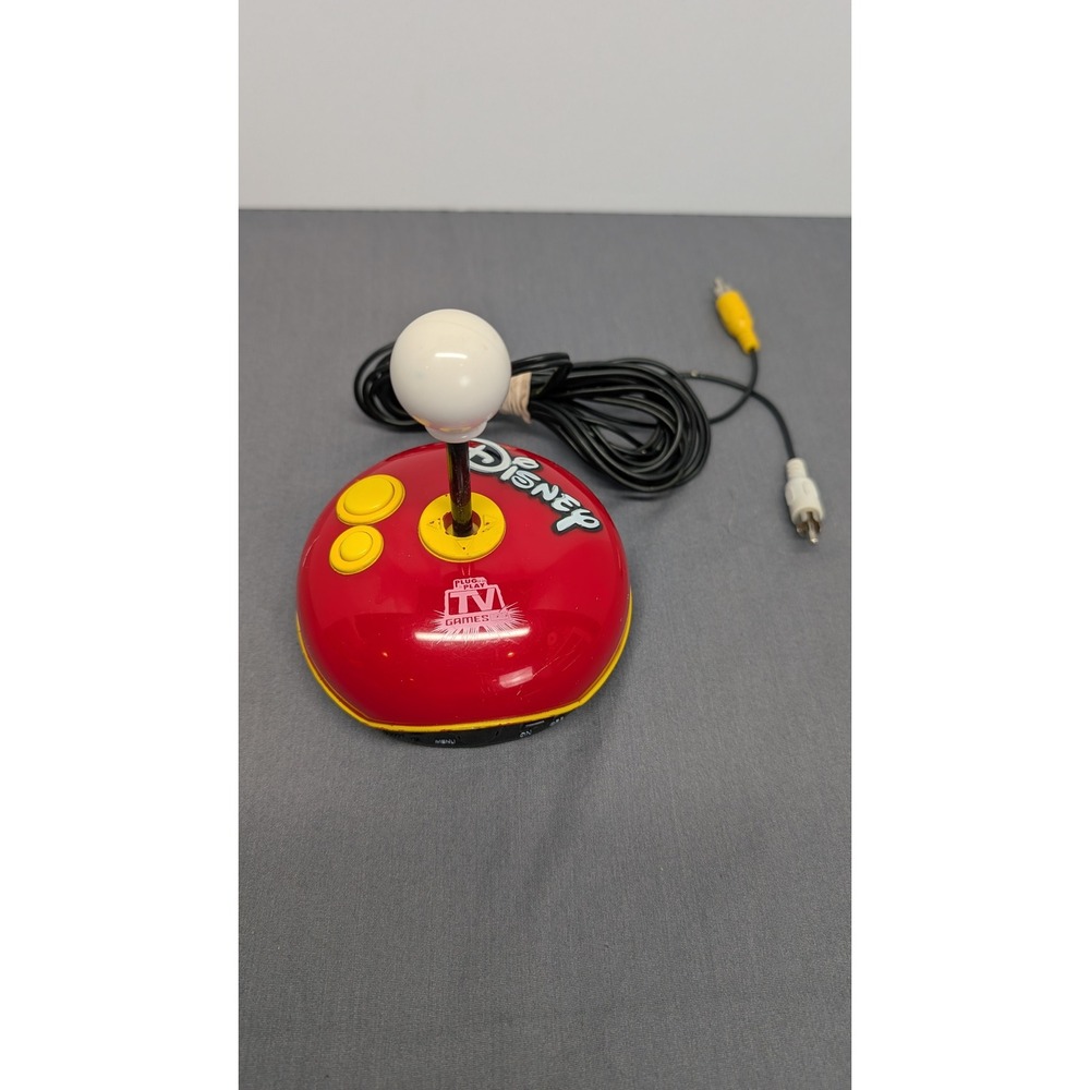 Disney Jakks Pacific Plug It In & Play TV Games 2004 Joystick Retro Console